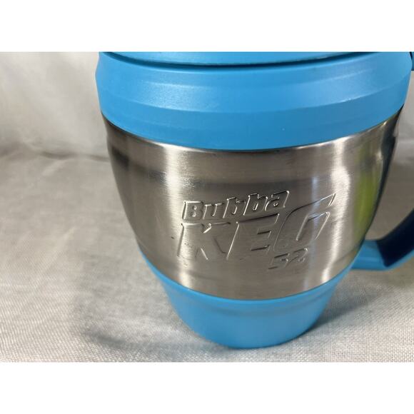 Two BUBBA KEG 52oz Ounce Insulated Travel Mugs Stainless With Handle Flip Top - Picture 3 of 5